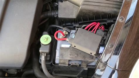 battery power distribution box removal beetle|How to replace a battery in New Beetle .